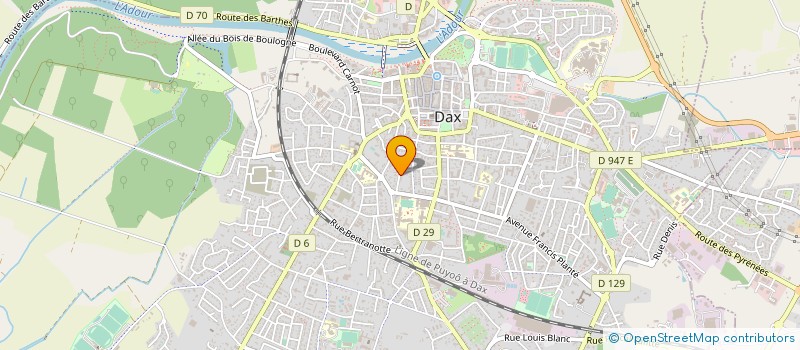 localisation de l'entreprise SARL LCDS à DAX