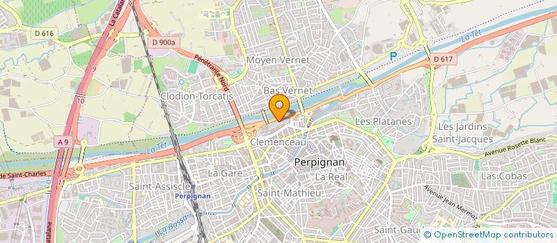 localisation de l'entreprise SARL LCM à PERPIGNAN