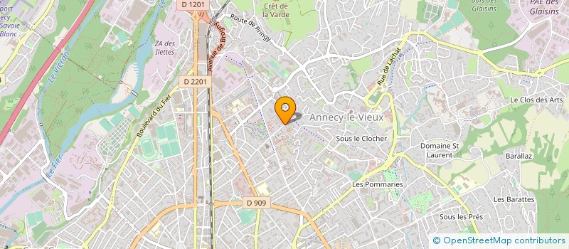 localisation de l'entreprise SARL LCM à ANNECY