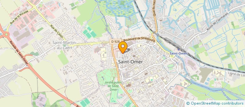 localisation de l'entreprise SARL LCMA  SAINT-OMER