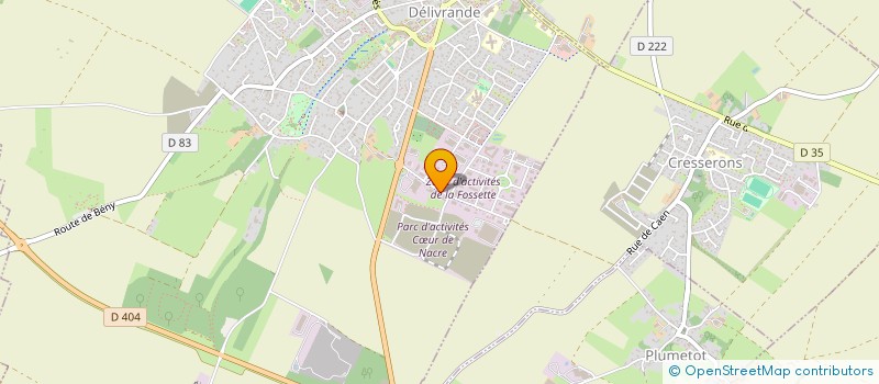 localisation de l'entreprise SARL LCPB  DOUVRES-LA-DELIVRANDE