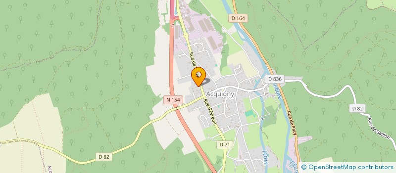 localisation de l'entreprise SARL LCPS.TP  LA HAYE-MALHERBE