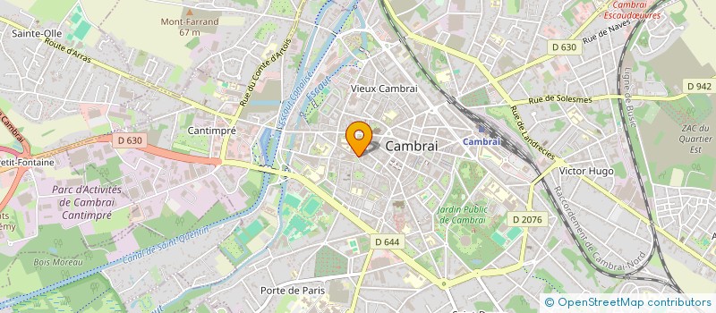 localisation de l'entreprise SARL LD à CAMBRAI