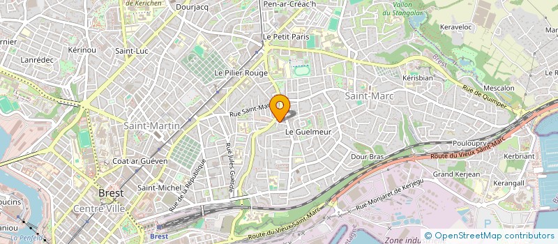 localisation de l'entreprise SARL LD CARRELAGE & BAIN à BREST