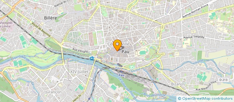 localisation de l'entreprise SARL LD DESIGN à PAU