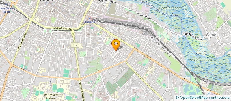 localisation de l'entreprise SARL LD RESTAURATION BERCK à AMIENS