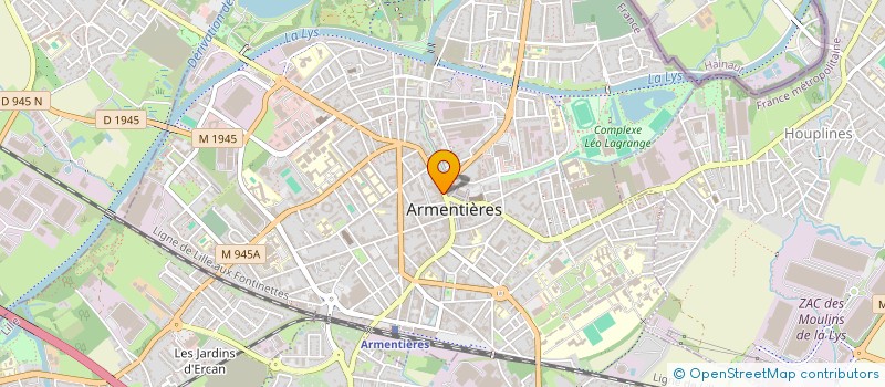 localisation de l'entreprise SARL LDB  ARMENTIERES