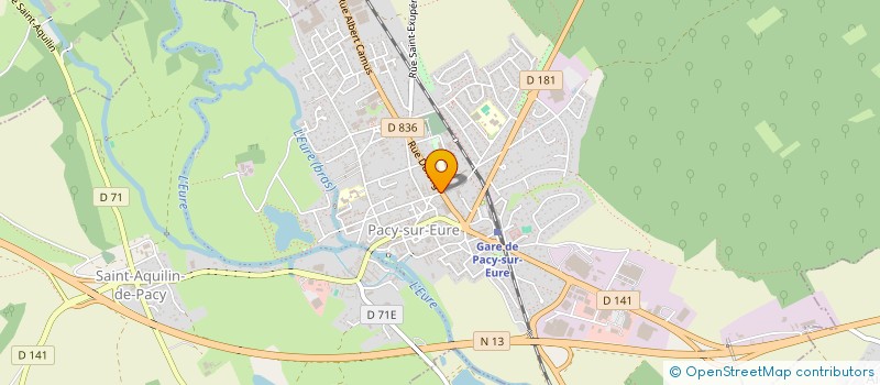 localisation de l'entreprise SARL LDR à PACY-SUR-EURE