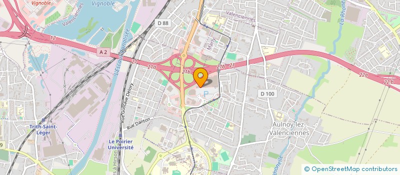 localisation de l'entreprise SARL LE 16 à AULNOY-LEZ-VALENCIENNES