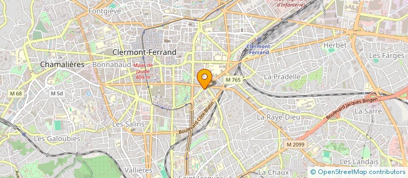 localisation de l'entreprise SARL LE 31  CLERMONT-FERRAND