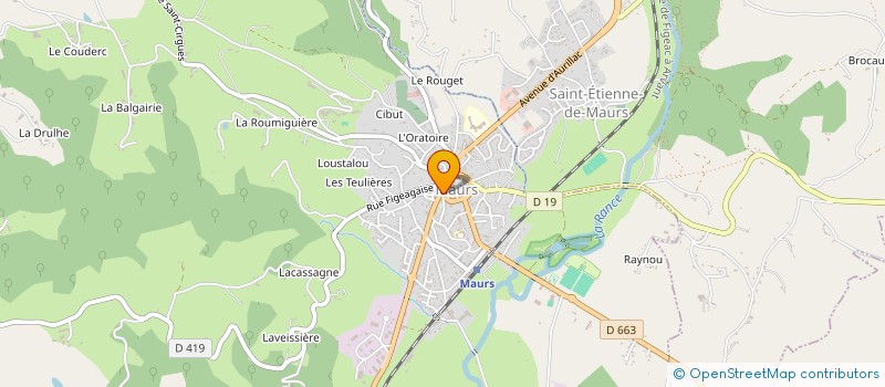 localisation de l'entreprise SARL LE 52 à MAURS