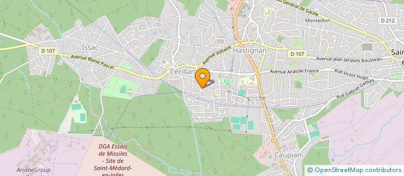 localisation de l'entreprise SARL LE 55 à SAINT-MEDARD-EN-JALLES