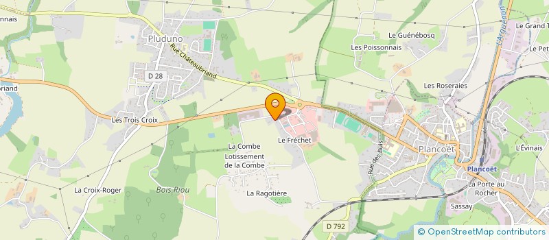 localisation de l'entreprise SARL LE BALC'H à PLUDUNO