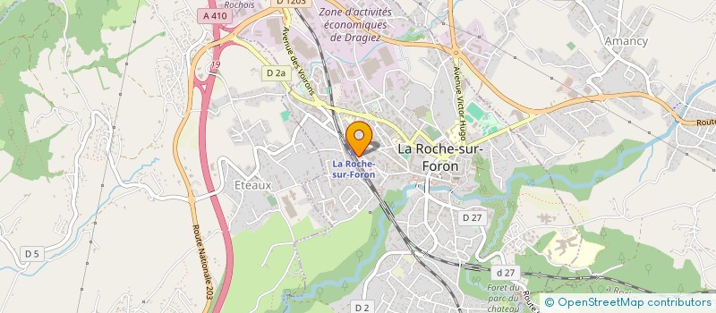 localisation de l'entreprise SARL LE BAR DU SOLEIL à LA ROCHE-SUR-FORON