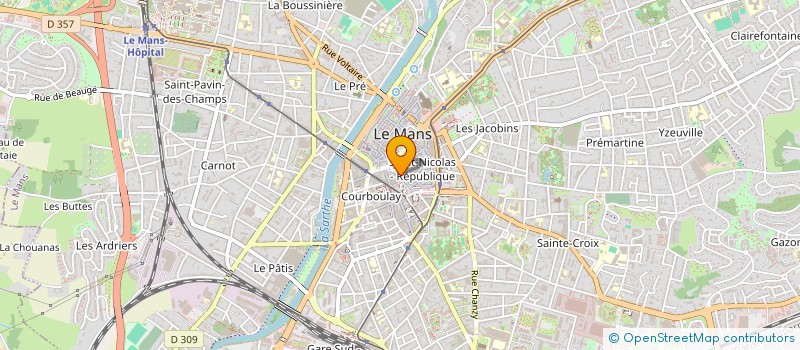 localisation de l'entreprise SARL LE BAROUF à LE MANS