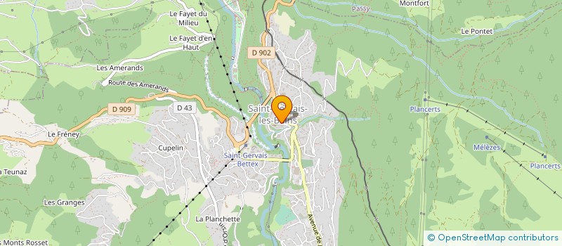 localisation de l'entreprise SARL LE BEC FIN à SAINT-GERVAIS-LES-BAINS