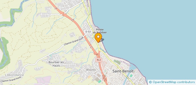 localisation de l'entreprise SARL LE BERCEAU DE VOS NUITS  SAINT-BENOIT