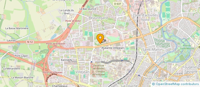 localisation de l'entreprise SARL LE BIEN VIVRE à RENNES