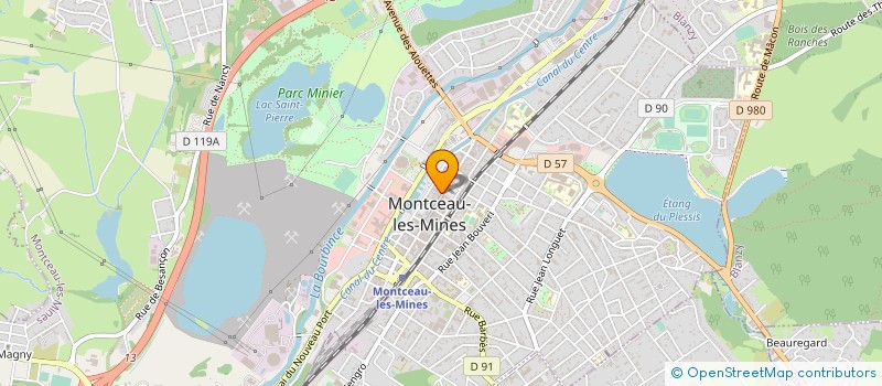 localisation de l'entreprise SARL LE BISTROT à MONTCEAU-LES-MINES