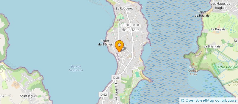 localisation de l'entreprise SARL LE BLE NOIR à SAINT-JACUT-DE-LA-MER