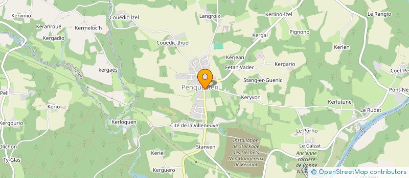 localisation de l'entreprise SARL LE BLEVEC à INZINZAC-LOCHRIST
