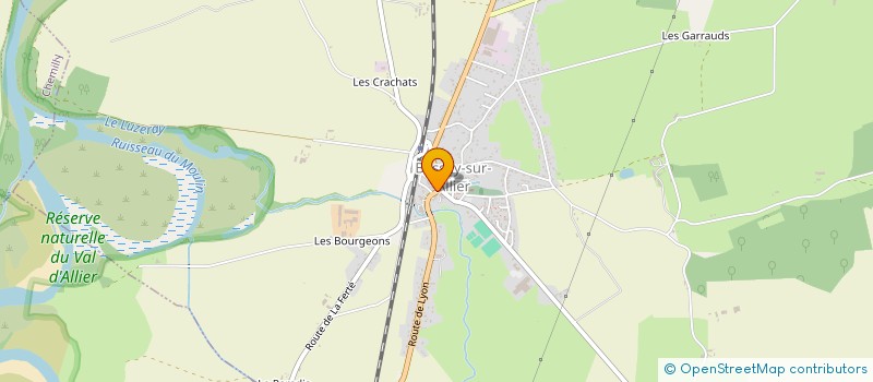localisation de l'entreprise SARL LE BOEUF C à BESSAY-SUR-ALLIER