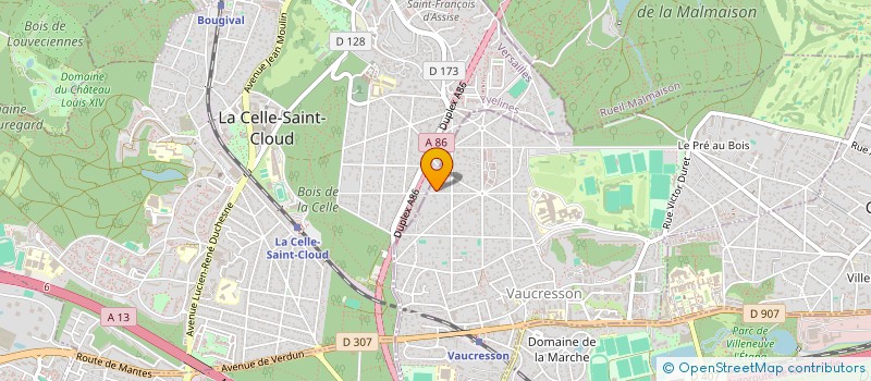 localisation de l'entreprise SARL LE BOIS  VAUCRESSON