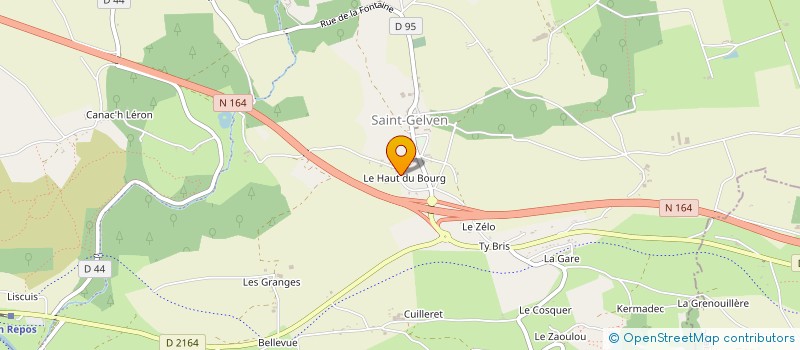 localisation de l'entreprise SARL LE BOIS D'ARGOAT à BON REPOS SUR BLAVET