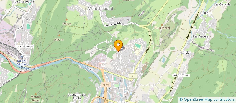 localisation de l'entreprise SARL LE BOIS DE CORNAGE à VIZILLE