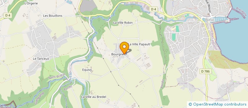 localisation de l'entreprise SARL LE BOLERO à TREGOMEUR