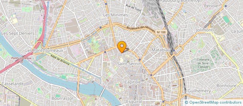localisation de l'entreprise SARL LE BON PAIN à TOULOUSE