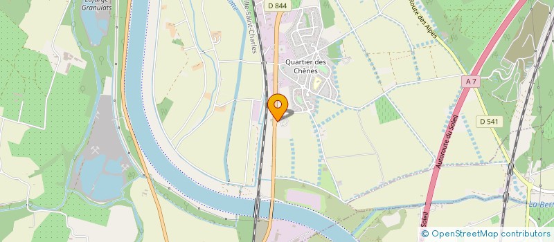 localisation de l'entreprise SARL LE BOUCHON BLEU  SAINT-PAUL-TROIS-CHATEAUX