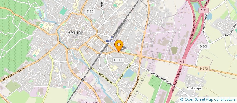 localisation de l'entreprise SARL LE BOUF'TARD à BEAUNE