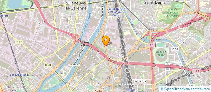 localisation de l'entreprise SARL LE BOULEVARD à SAINT-DENIS