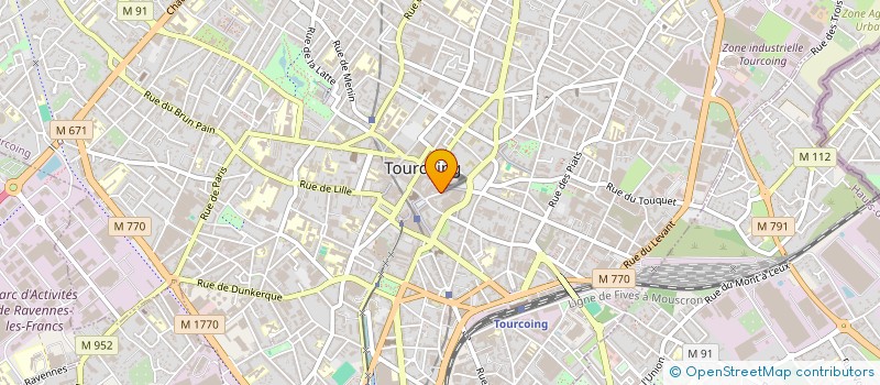 localisation de l'entreprise SARL LE BRETON ET LUCYK à TOURCOING