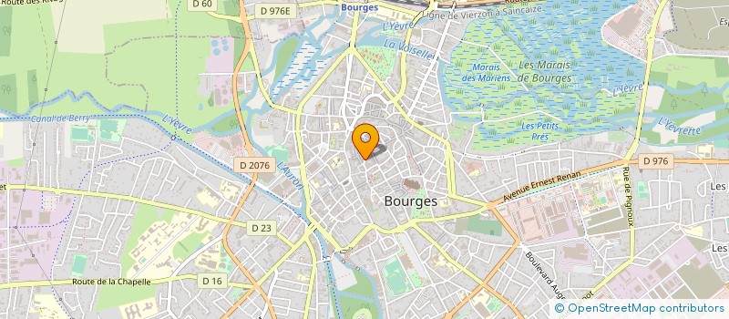 localisation de l'entreprise SARL LE CACTUS à BOURGES