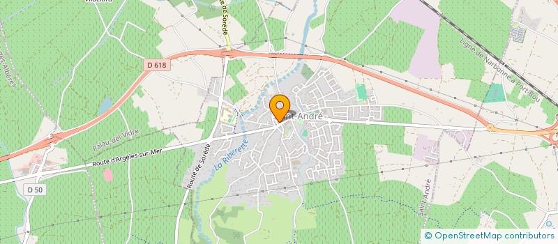 localisation de l'entreprise SARL LE CAMERONE à ST ANDRE