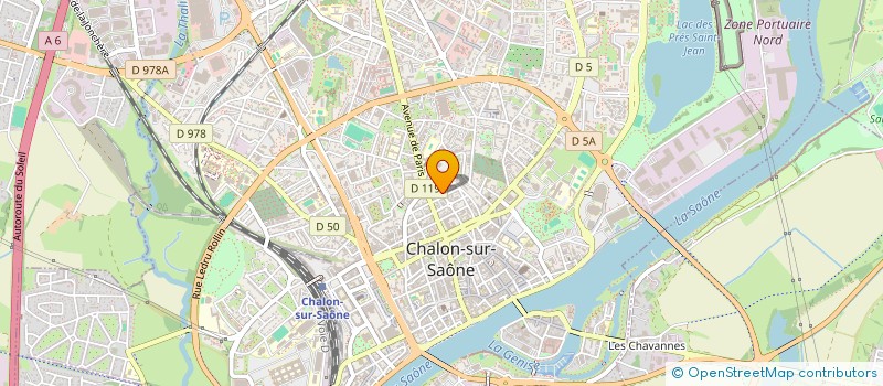 localisation de l'entreprise SARL LE CANNIBALE à CHALON-SUR-SAONE