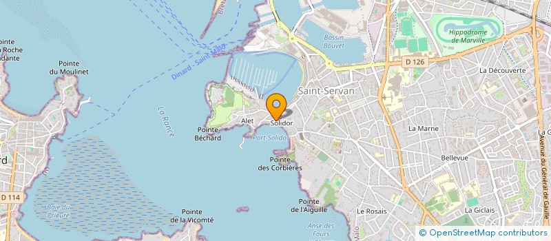 localisation de l'entreprise SARL LE CAOUS à SAINT-MALO
