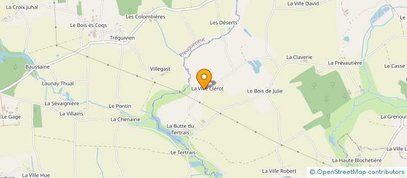 localisation de l'entreprise SARL LE CAP NORD  MEILLAC