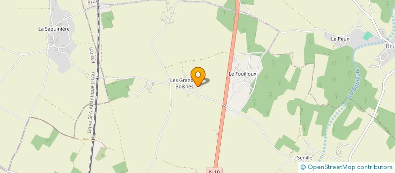 localisation de l'entreprise SARL LE CARBONNEAU  BRUX