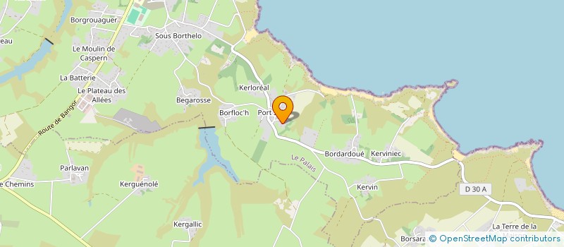 localisation de l'entreprise SARL LE CARGO  LE PALAIS