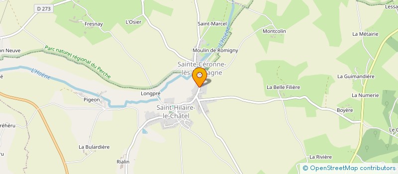 localisation de l'entreprise SARL LE CARIBOU à SAINT-LANGIS-LES-MORTAGNE