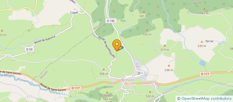 localisation de l'entreprise SARL LE CARLARET à RIMONT