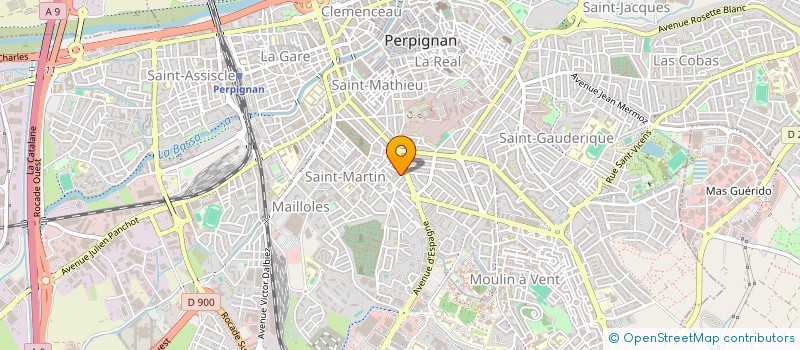 localisation de l'entreprise SARL LE CARROUSSEL  PERPIGNAN