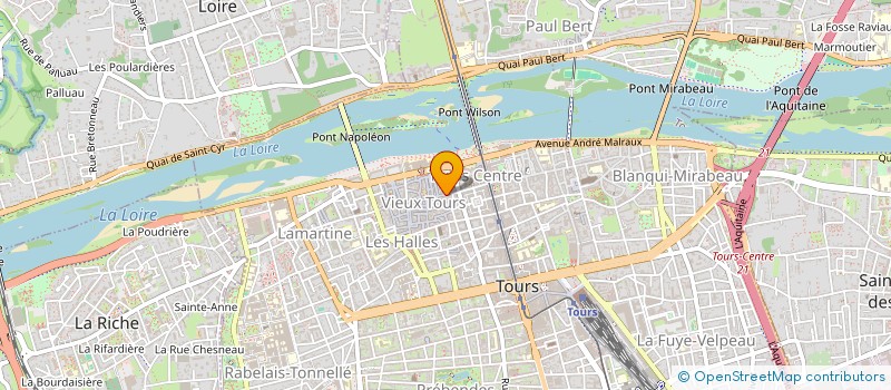localisation de l'entreprise SARL LE CARTHAGE à TOURS