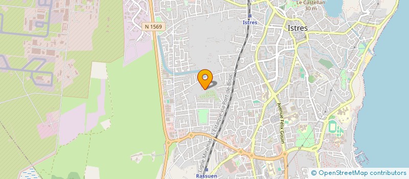 localisation de l'entreprise SARL LE CARTOON CAFE  ISTRES