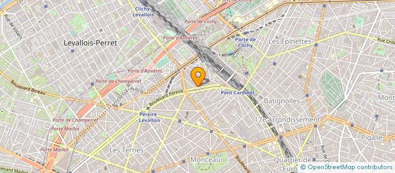 localisation de l'entreprise SARL LE CEDRE  PARIS