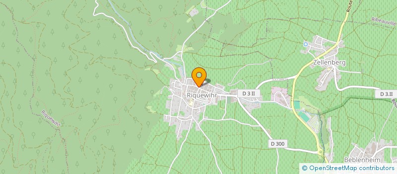 localisation de l'entreprise SARL LE CELLIER  RIQUEWIHR