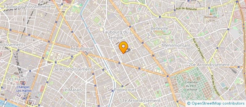 localisation de l'entreprise SARL LE CELTIQUE  PARIS